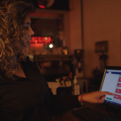 Poster POS corporate video showcasing